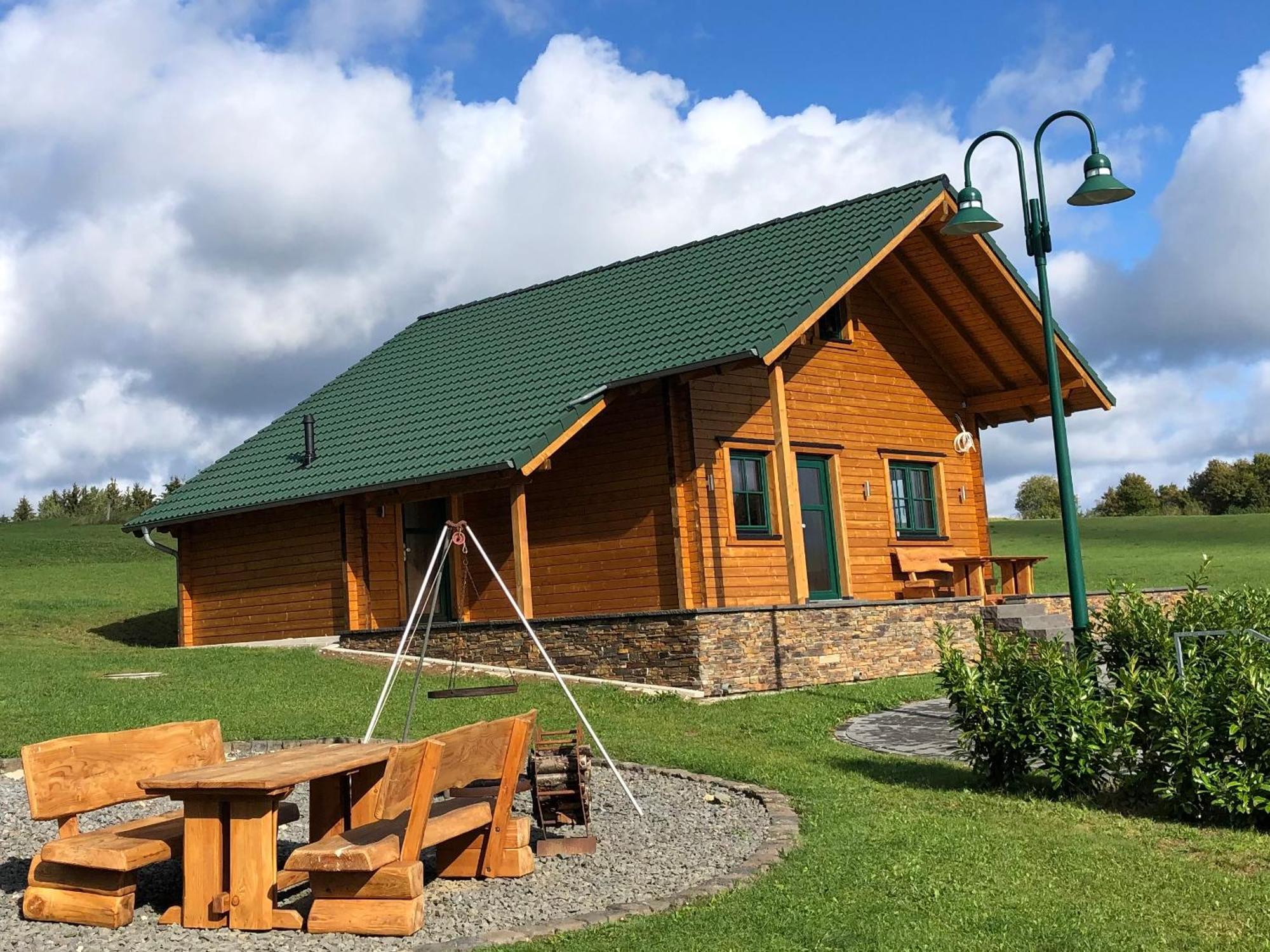 Holzhaus Onkel Fritz Mit Sauna Und Whirlwanne Esch  Ngoại thất bức ảnh