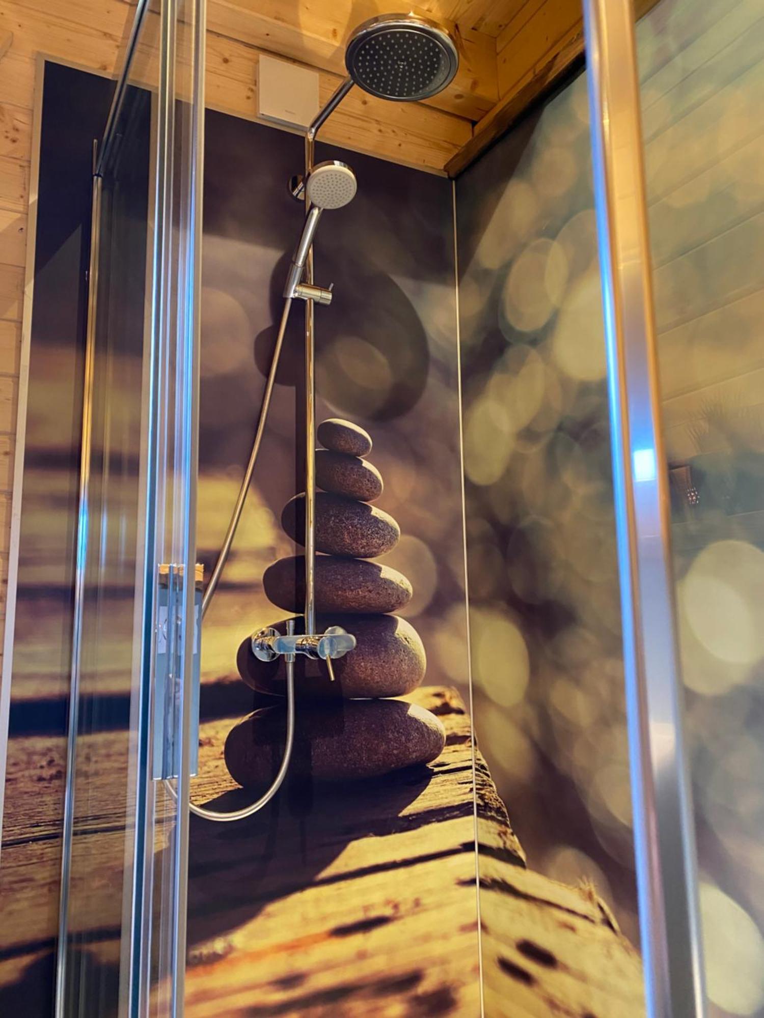 Holzhaus Onkel Fritz Mit Sauna Und Whirlwanne Esch  Ngoại thất bức ảnh