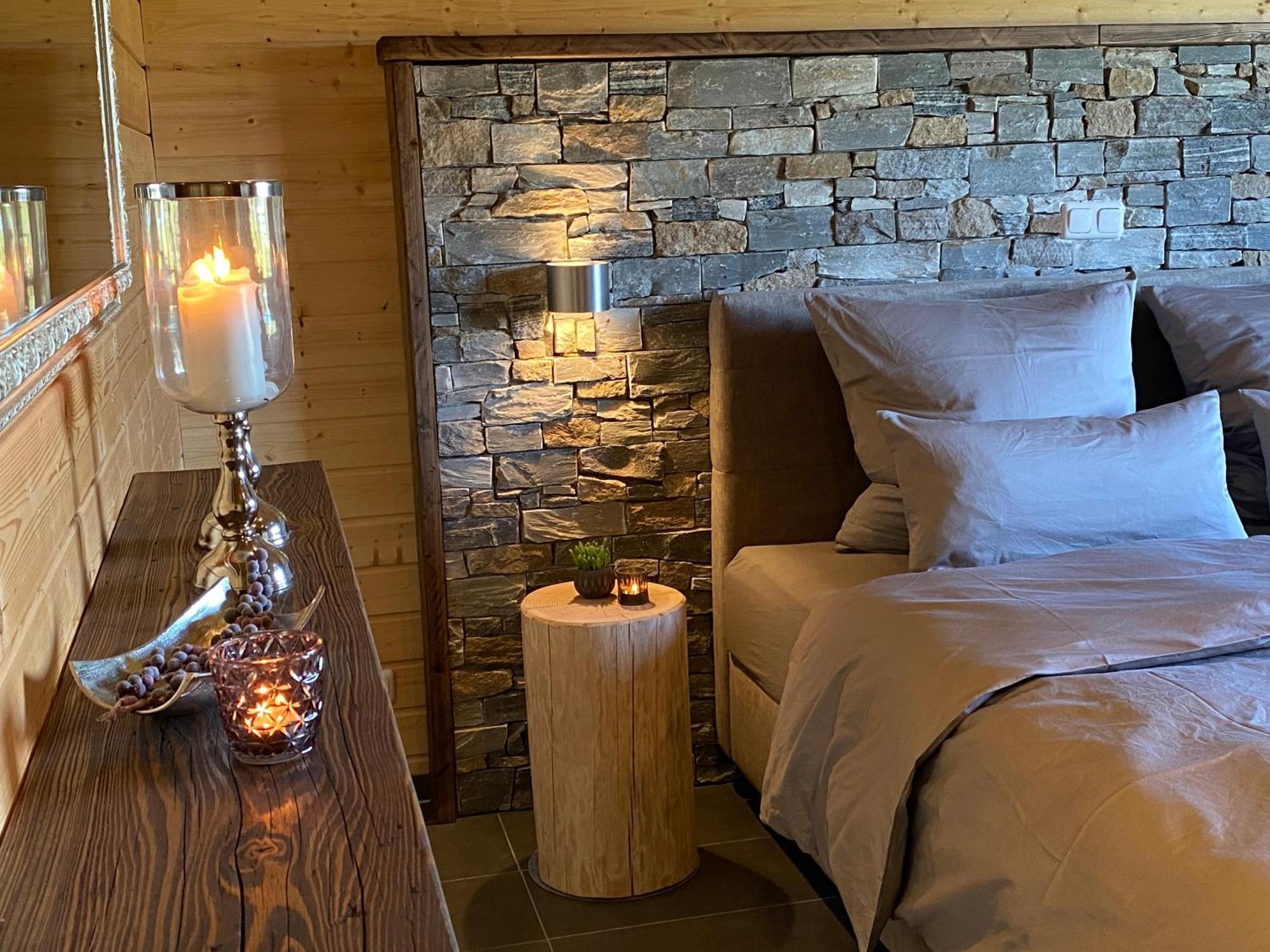 Holzhaus Onkel Fritz Mit Sauna Und Whirlwanne Esch  Ngoại thất bức ảnh